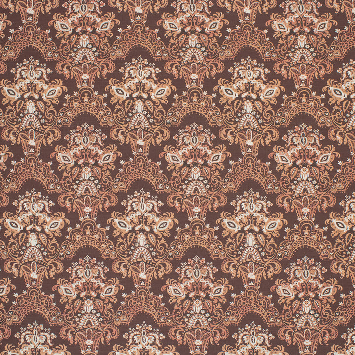 Greenhouse Fabric S7045 Sienna - 97% Cotton, 3% Linen Pakistan 45000 9" H, 11.15" V 58" - My Fabric Connection -