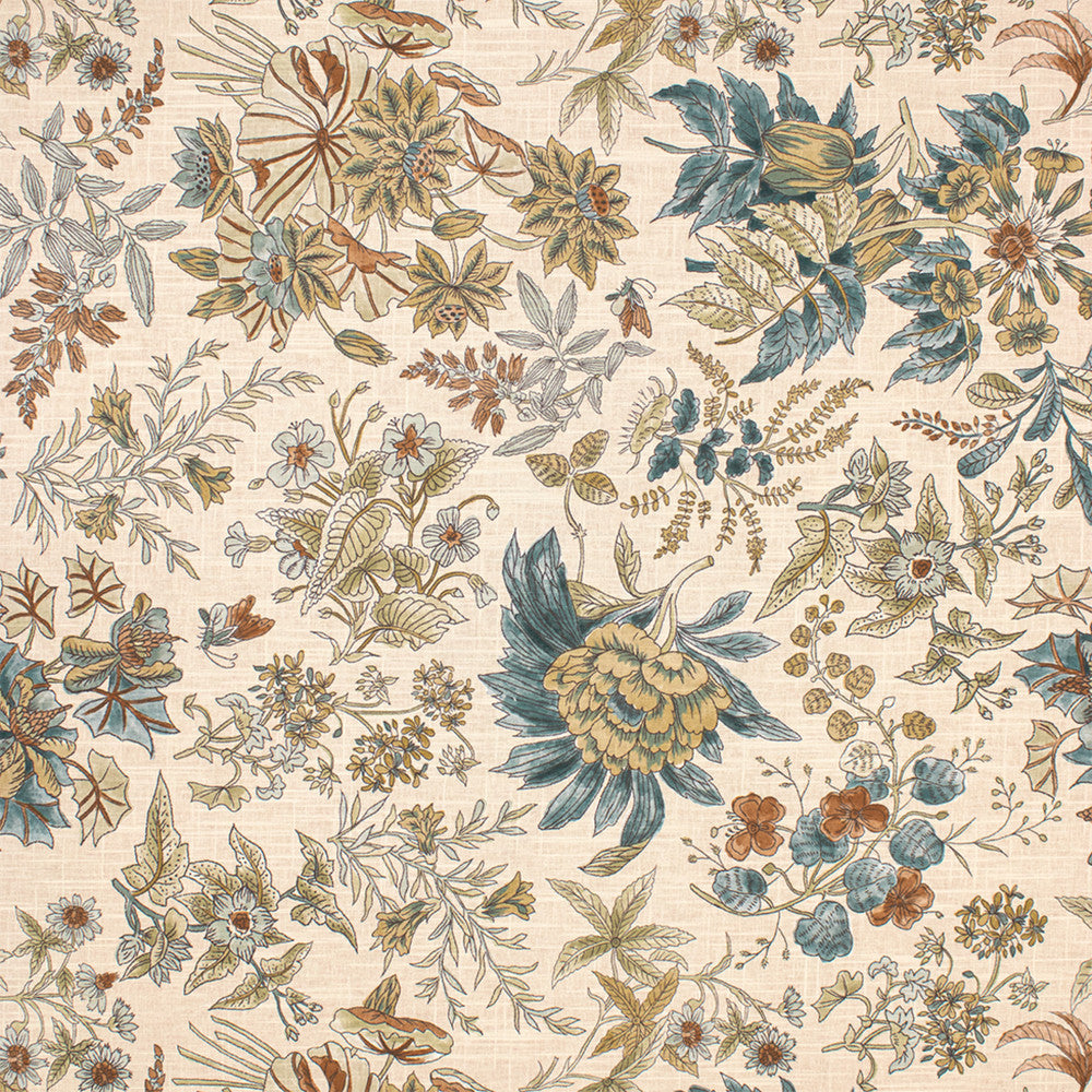 Greenhouse Fabric S7058 Cinder - 55% Linen, 45% Cotton USA 20000 27" H, 32.8" V 56" - My Fabric Connection -