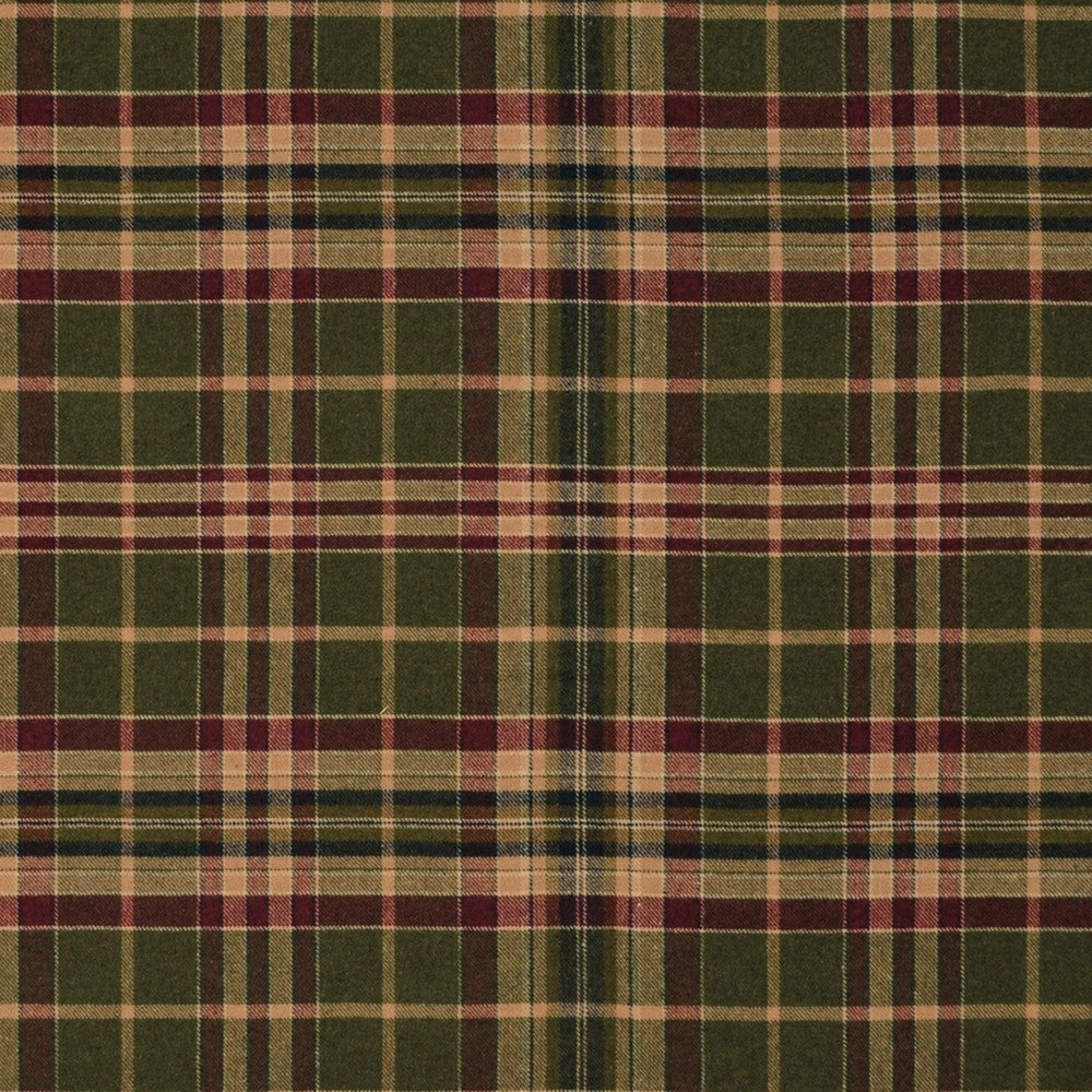 Greenhouse Fabric S7100 Moss - 40% Wool, 35% Polyester, 15% Nylon, 10% Acrylic India 51000 13.5" H, 13.5" V 54" - My Fabric Connection -