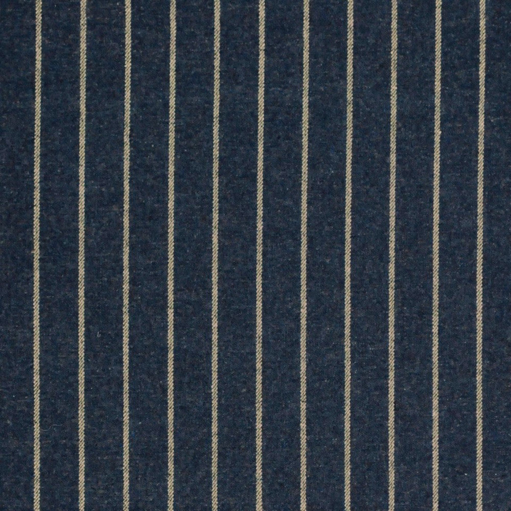 Greenhouse Fabric S7110 Ink - 40% Wool, 35% Polyester, 15% Nylon, 10% Acrylic India 51000 1" H 54" - My Fabric Connection -