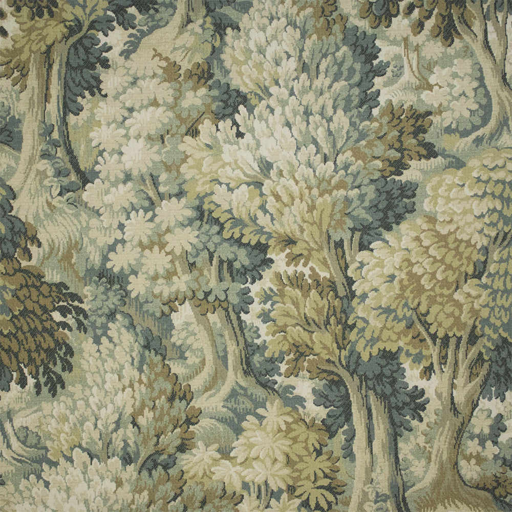 Greenhouse Fabric S7150 Blue - 100% Cotton Spain 51000 27." H, 36" V 54" - My Fabric Connection -