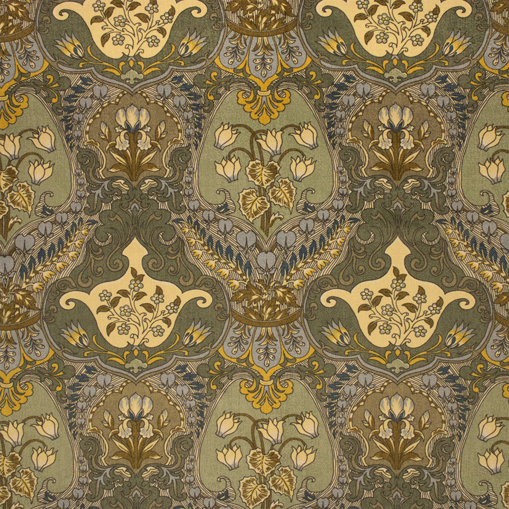 Greenhouse Fabric S7168 Verde - 100% Polyester China 50000 15" H, 13.5" V 56" - My Fabric Connection -