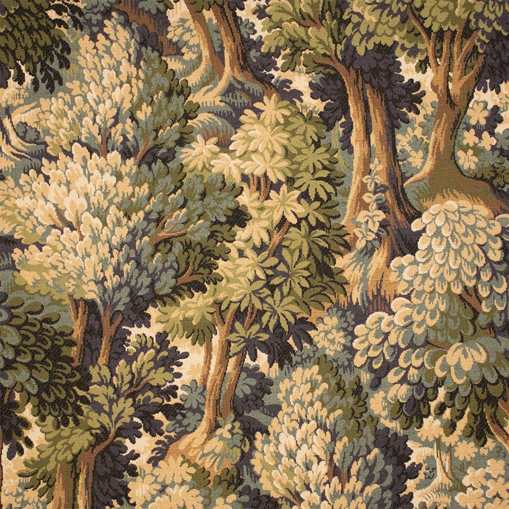 S7179 Forest by Greenhouse Designer Fabric - 100% Cotton Spain 51000 27." H, 36" V 54" - Swanky Fabrics -