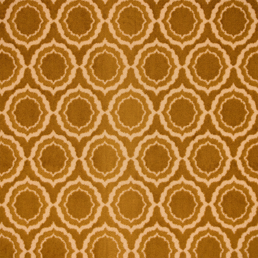 Greenhouse Fabric S7181 Saffron - 62% Polyester, 38% Rayon Indonesia 90000 5.5" H, 3.25" V 54" - My Fabric Connection -