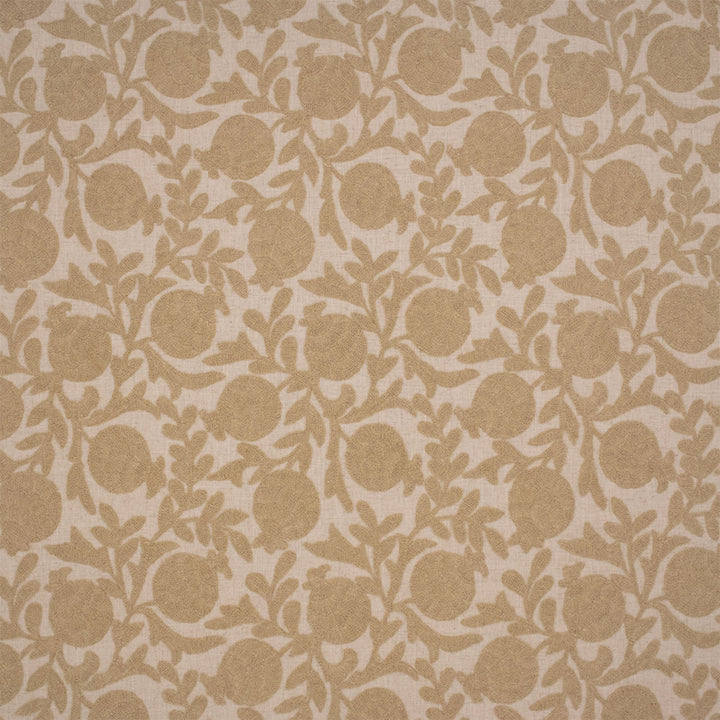 Greenhouse Fabric S7186 Flax - 70% Viscose, 30% Linen (Embroidery: 60% Polyester, 25% Cotton, 15% Linen) India 9000 9" H, 9.25" V 54" - My Fabric Connection -