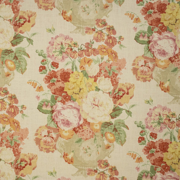 Greenhouse Fabric S7192 Multi - 55% Linen, 45% Viscose Spain 36000 13.5" H, 20.25" V 54" - My Fabric Connection -
