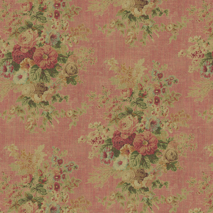 Greenhouse Fabric S7199 Rosewater - 55% Linen, 45% Rayon Pakistan 50000 27" H, 25.25" V 54" - My Fabric Connection -