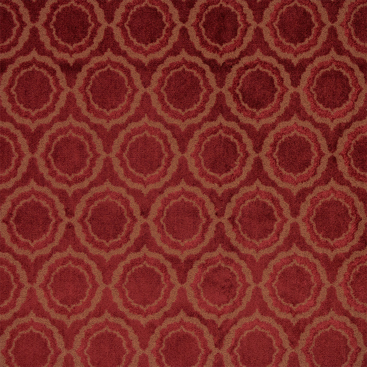 Greenhouse Fabric S7207 Cranberry - 62% Polyester, 38% Rayon Indonesia 90000 5.5" H, 3.25" V 54" - My Fabric Connection -