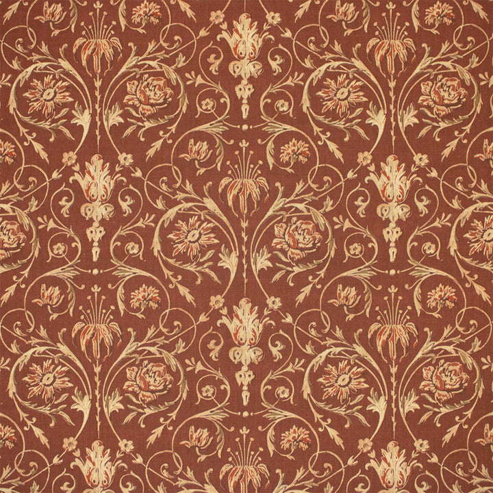 Greenhouse Fabric S7214 Vintage - 97% Cotton, 3% Linen Pakistan 20000 13.3" H, 13.5" V 58" - My Fabric Connection -