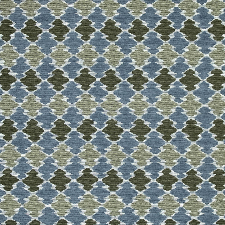 Greenhouse Fabric S7241 Denim - 58.92% Polyester, 20.29% Polyester Fr, 14.56% Recycled Cotton, 6.24% Recycled Polyester USA 33000 7.22" H, 5.4" V 54" - My Fabric Connection -