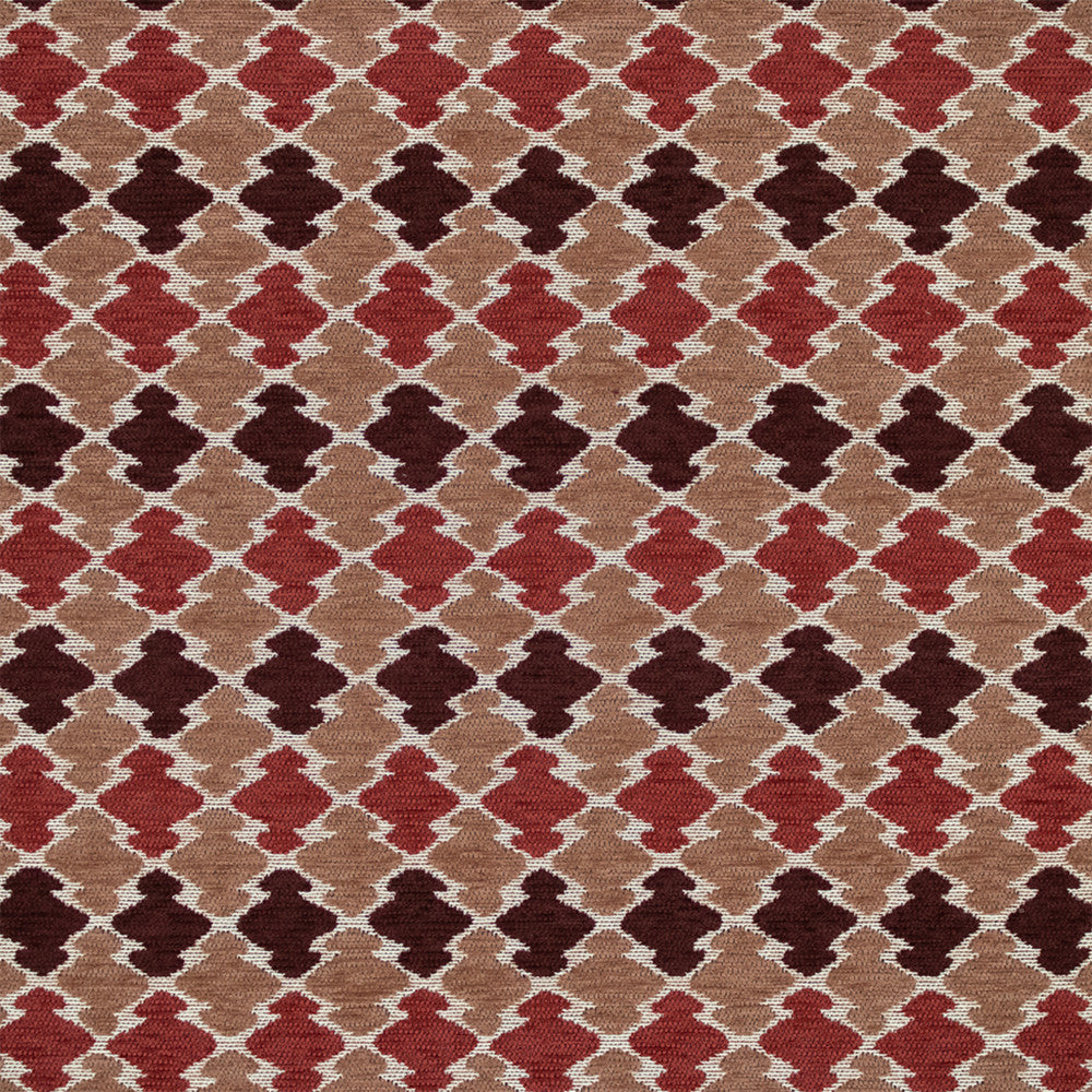 S7252 Ruby by Greenhouse Designer Fabric - 58.92% Polyester, 20.29% Polyester Fr, 14.56% Recycled Cotton, 6.24% Recycled Polyester USA 33000 7.22" H, 5.4" V 54" - Swanky Fabrics -