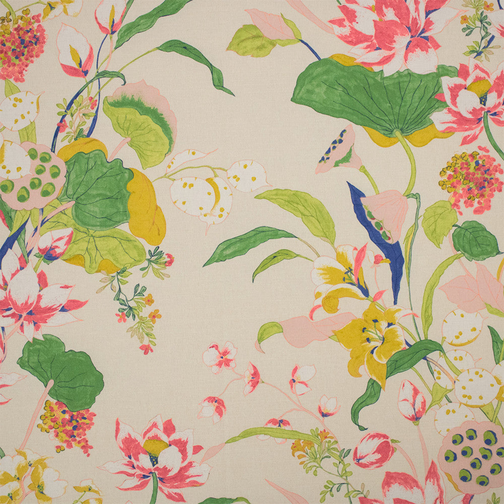 Greenhouse Fabric S7262 Primary - 55% Linen, 45% Cotton Spain 51000 27" H, 27" V 54" - My Fabric Connection -