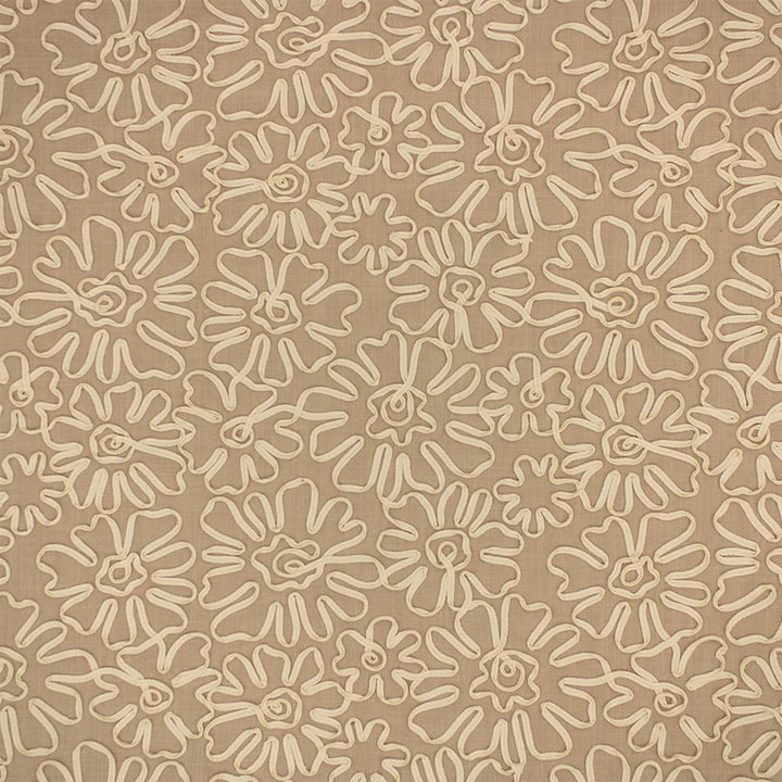 Greenhouse Fabric S7269 Linen - 85% Polyester, 15% Linen (Embroidery: 100% Cotton) India 9000 18" H, 18.25" V 54" - My Fabric Connection -