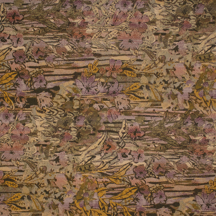 Greenhouse Fabric S7276 Plum - 75.1% Rayon, 24.9% Polyester (Uv) USA 33000 29" H, 27" V 57" - My Fabric Connection -