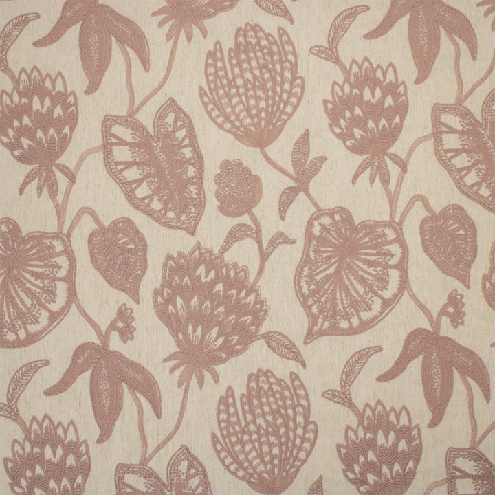 Greenhouse Fabric S7278 Blush - 65% Polyester, 35% Cotton (Embroidery: 100% Polyester) India 9000 17.25" H, 18.25" V 54" - My Fabric Connection -