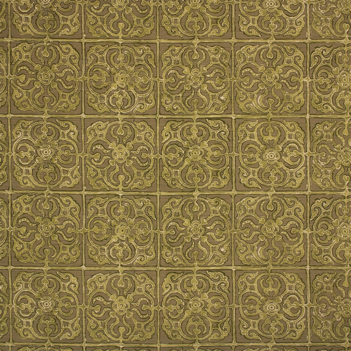 Greenhouse Fabric S7296 Lichen Like - 100% Polyester China 45000 27" H, 11.15" V 55" - My Fabric Connection -
