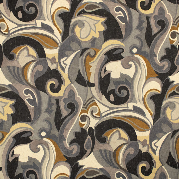 Greenhouse Fabric S7308 Bittersweet - 96% Polyester, 4% Linen China 15000 13.5" H, 25.25" V 55" - My Fabric Connection -