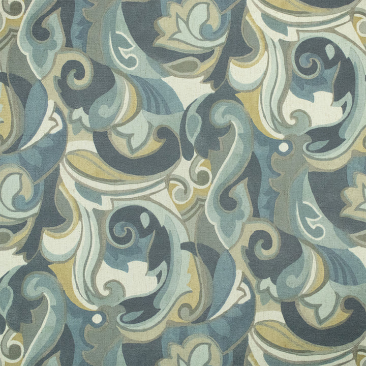 Greenhouse Fabric S7321 Vapor - 96% Polyester, 4% Linen China 15000 13.5" H, 25.25" V 55" - My Fabric Connection -