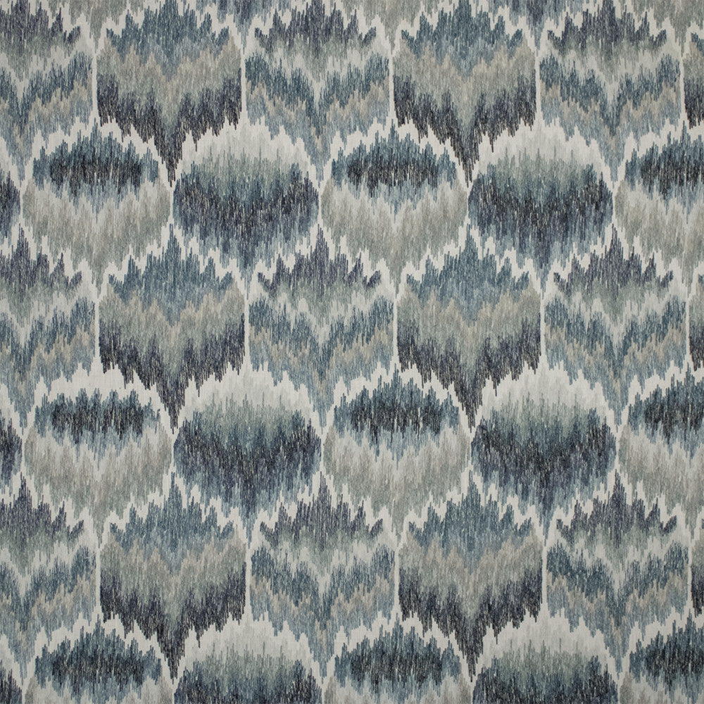 Greenhouse Fabric S7326 Nautic - 55% Polyester, 45% Cotton (Embroidery: 100% Polyester) India 9000 11" H, 9.25" V 54" - My Fabric Connection -