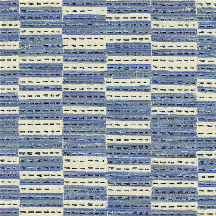 Saddle Up Blue by Kasmir Fabric 5143 42% Rayon
35% Polyester
23% Acrylic
 USA </p><p>Repeat: Horizontal: 14 2/8 inches and Vertical: 17 6/8 inches 53 - Fabric Carolina -