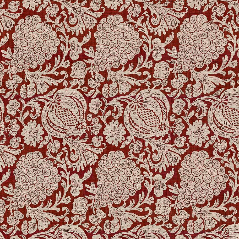 Saint Emilion Tomato by Kasmir Fabric 1418 60% Cotton
40% Polyester
 TURKEY 18,000 Wyzenbeek Double Rubs </p><p>Repeat: Horizontal: 14 inches and Vertical: 23 6/8 inches 54 - Fabric Carolina -