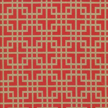 Sakura Fret Firecracker by Kasmir Fabric 5070 70% Cotton 30% Polyester CHINA 16,000 Wyzenbeek Double Rubs H: 2 6/8 inches, V: 3 1/8 inches 54 - 55 - Fabric Carolina - Kasmir