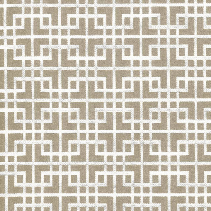 Sakura Fret White Tea by Kasmir Fabric 5066 70% Cotton
30% Polyester
 CHINA </p><p>Repeat: Horizontal: 2 6/8 inches and Vertical: 3 1/8 inches 54 - 55 - Fabric Carolina -