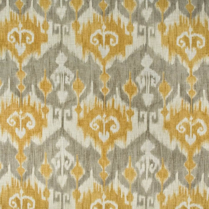 Saliz Ikat Chamomile by Kasmir Fabric 1402 55% Flax
45% Rayon
 CHINA </p><p>Repeat: Horizontal: 13 4/8 inches and Vertical: 27 inches 54 - 55 - Fabric Carolina -