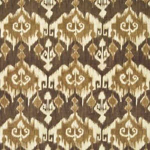 Saliz Ikat Toffee by Kasmir Fabric