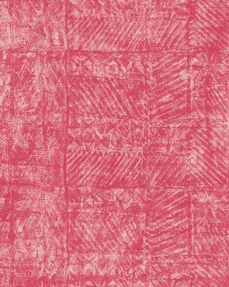 SAMOA Raspberry Wallpaper (WP20809) by Mind The Gap | WP20809 | MINNIE KEMP X MINDTHEGAP | 3 rolls x 20.5 x 118.1 in | 0.52m / 20.5in | 3m / 118in | 4.68mp | 100cm / 39.3in | White | Non-woven | Paste the wall | 3-rolls in a box | Fabric Carolina | https://www.fabriccarolina.com/
