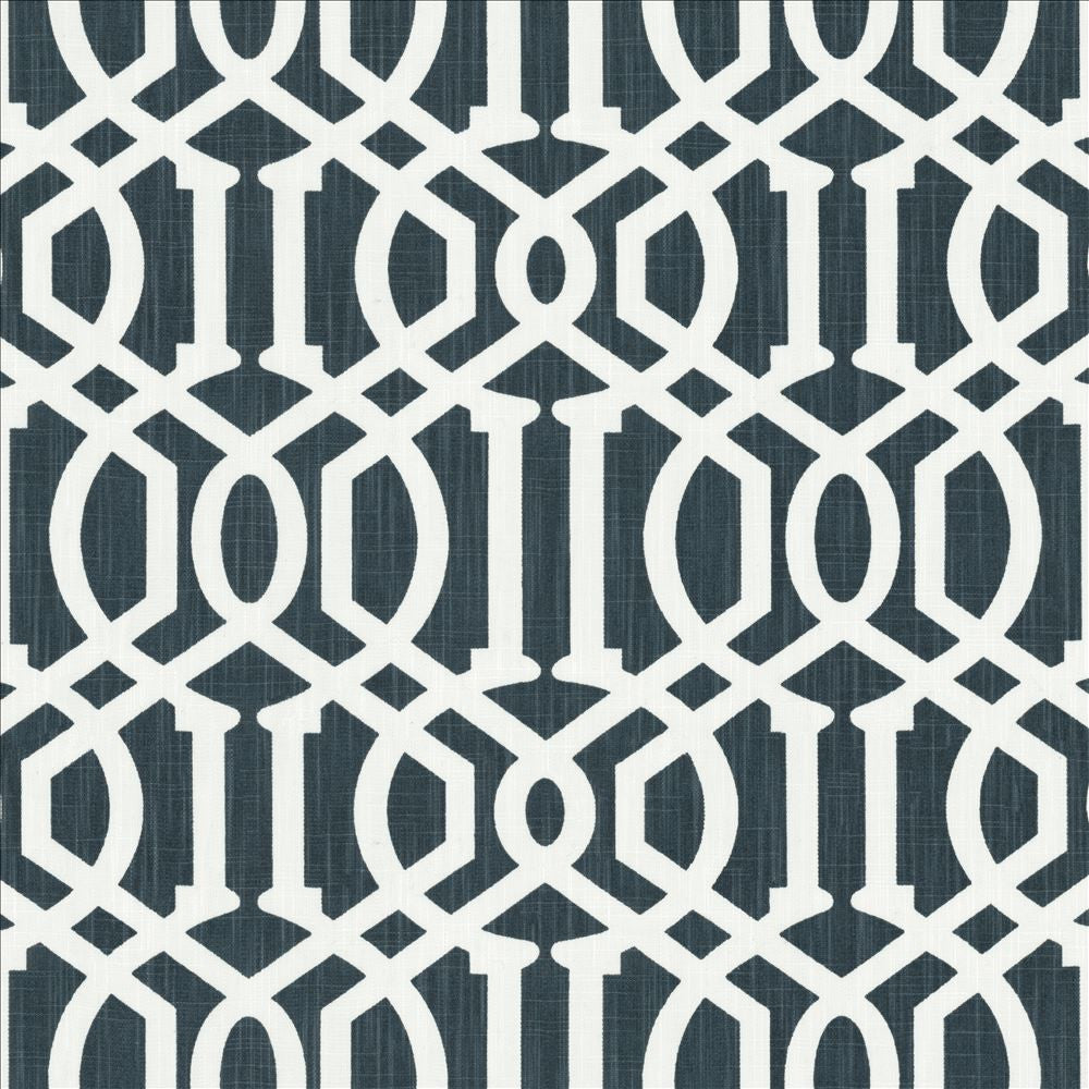 Samuel Place Sapphire by Kasmir Fabric 1458 54% Cotton
46% Polyester
 CHINA </p><p>Repeat: Horizontal: 9 2/8 inches and Vertical: 8 2/8 inches 57 - Fabric Carolina -