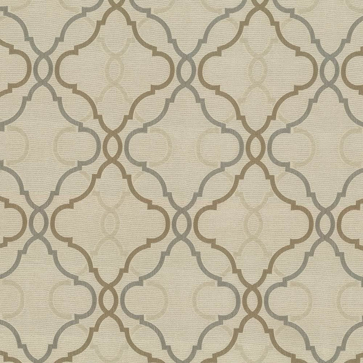 San Remo Dove by Kasmir Fabric 1428 100% Polyester INDIA Not Tested Horizontal: 13 7/8 inches and Vertical: 14 5/8 inches 55 - Fabric Carolina -