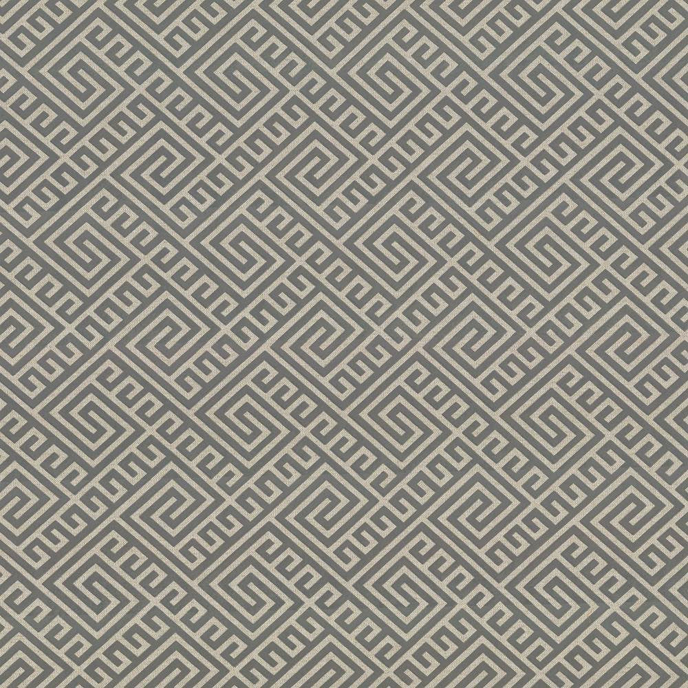 Sancai Fret Grey by Kasmir Fabric 5067 66% Cotton
14% Acrylic
11% Nylon
9% Rayon
 USA </p><p>Repeat: Horizontal: 7 4/8 inches and Vertical: 8 6/8 inches 54 - Fabric Carolina -
