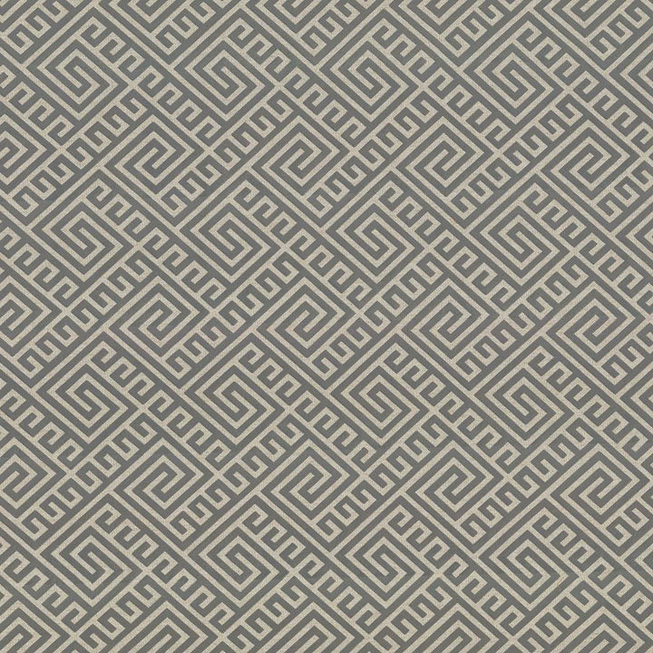 Sancai Fret Grey by Kasmir Fabric 5067 66% Cotton
14% Acrylic
11% Nylon
9% Rayon
 USA </p><p>Repeat: Horizontal: 7 4/8 inches and Vertical: 8 6/8 inches 54 - Fabric Carolina -