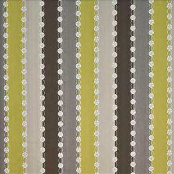 Sand Dollar Citron by Kasmir Fabric 1399 100% Cotton USA 15,000 Wyzenbeek Double Rubs H: 13 4/8 inches, V: 3 7/8 inches 54 - Fabric Carolina - Kasmir