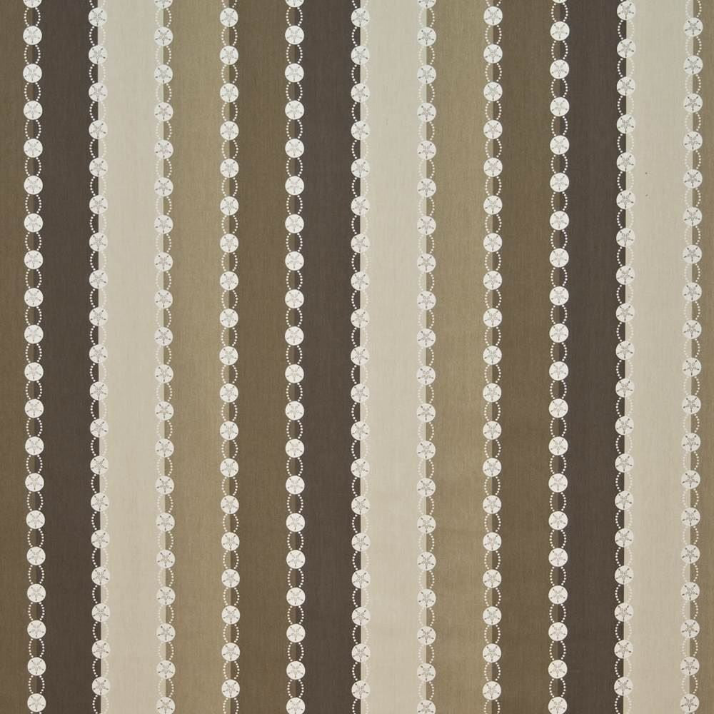 Sand Dollar Pebble by Kasmir Fabric 1399 100% Cotton
 USA </p><p>Repeat: Horizontal: 13 4/8 inches and Vertical: 3 7/8 inches 54 - Fabric Carolina -