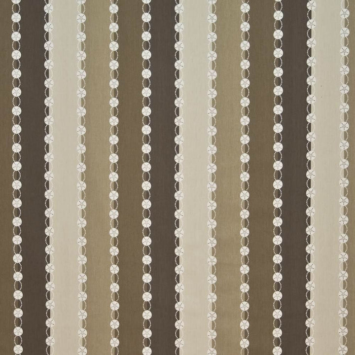 Sand Dollar Pebble by Kasmir Fabric 1399 100% Cotton
 USA </p><p>Repeat: Horizontal: 13 4/8 inches and Vertical: 3 7/8 inches 54 - Fabric Carolina -
