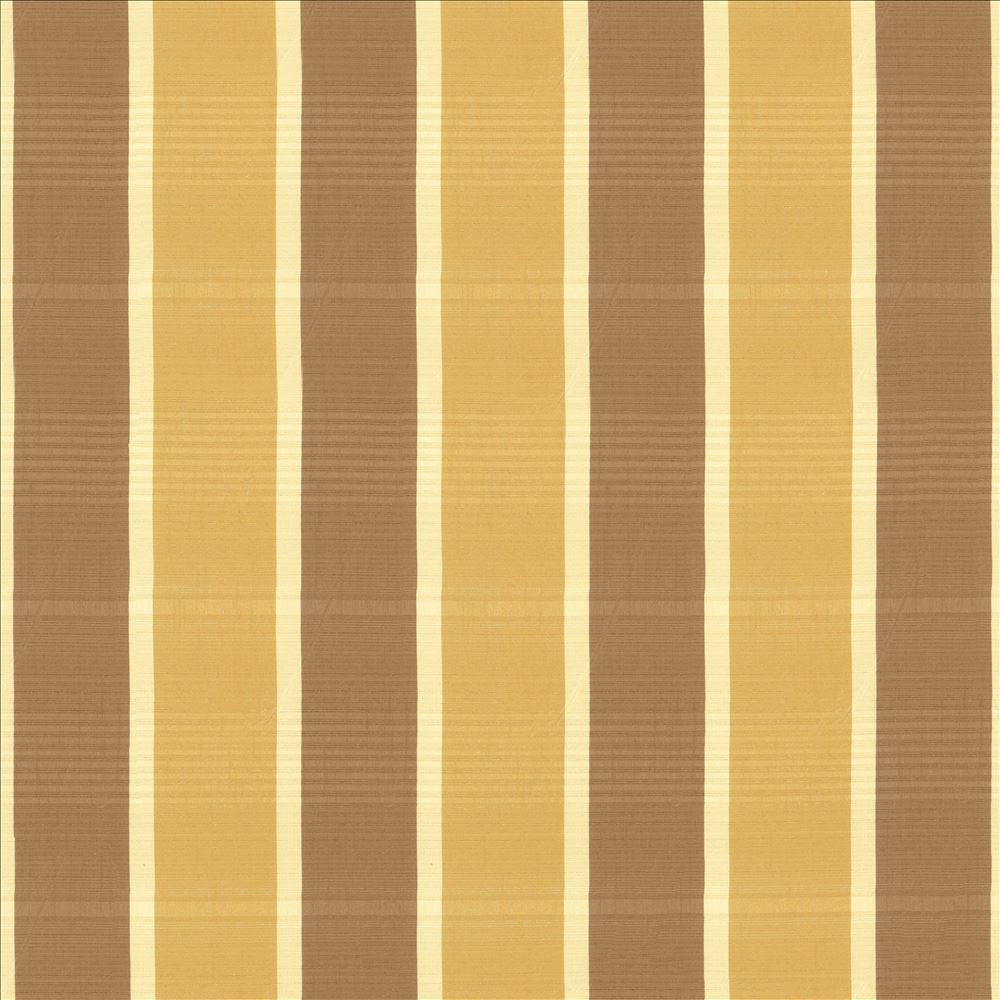 Sandino Stripe Goldenrod by Kasmir Fabric 5076 100% Polyester
 TURKEY Horizontal: 9 4/8 inches and Vertical: N/A 117 - Fabric Carolina -