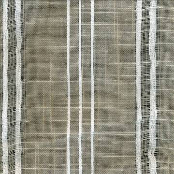 Sandpiper Stripe Natural by Kasmir Fabric 1373 70% Polyester 30% Cotton CHINA Not Tested H: 9 4/8 inches, V: N/A 114 - 118 - Fabric Carolina - Kasmir