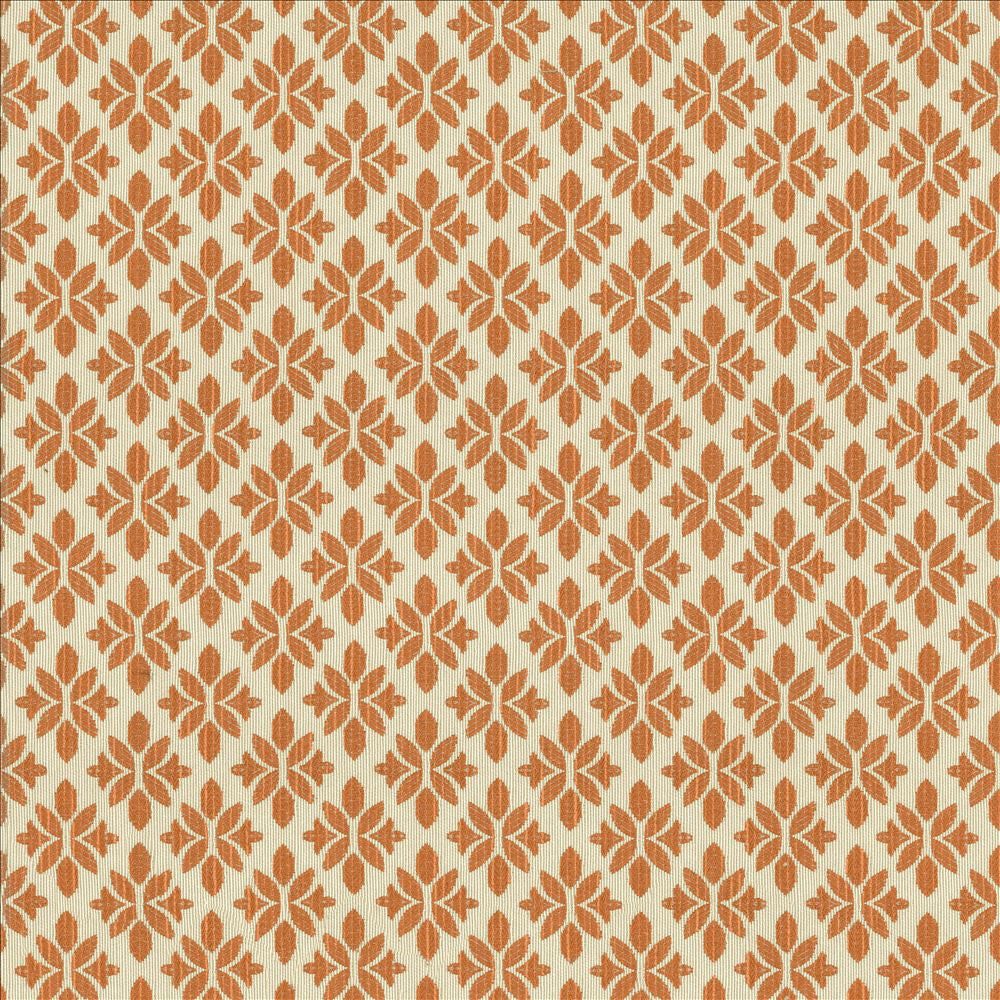 Sansa Apricot by Kasmir Fabric 5121 60% Rayon
40% Polyester
 USA </p><p>Repeat: Horizontal: 2 2/8 inches and Vertical: 2 3/8 inches 54 - Fabric Carolina -