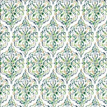 Santika Spruce by Kasmir Fabric 5107 90% Cotton 10% Linen CHINA 51,000 Wyzenbeek Double Rubs H: 13 6/8 inches, V: 27 inches 54 - 55 - Fabric Carolina - Kasmir