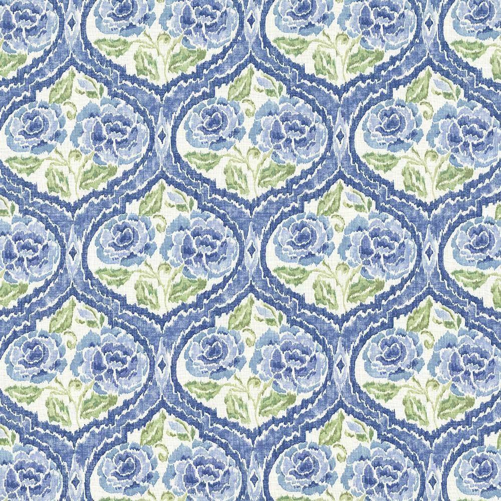 Sassy Floral Luna by Kasmir Fabric 1419 USA 30,000 Wyzenbeek Double Rubs H: 13 4/8 inches, V:18 inches 54 - 55 - Fabric Carolina - Kasmir