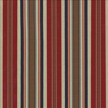 Savoy Stripe Autumn by Kasmir Fabric 8003 100% Polyester INDIA 15,000 Wyzenbeek Double Rubs H: 13 2/8 inches, V: N/A 54 - 55 - Fabric Carolina - Kasmir