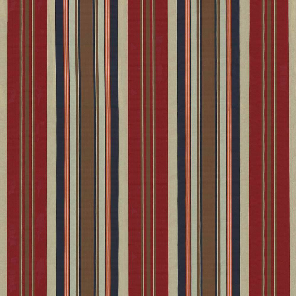 Savoy Stripe Autumn by Kasmir Fabric 8003 INDIA 15,000 Wyzenbeek Double Rubs H: 13 2/8 inches, V:N/A 54 - 55 - Fabric Carolina - Kasmir