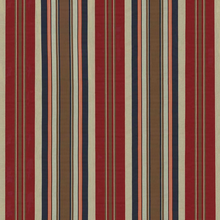 Savoy Stripe Autumn by Kasmir Fabric 8003 100% Polyester
 INDIA </p><p>Repeat: Horizontal: 13 2/8 inches and Vertical: N/A 54 - 55 - Fabric Carolina -