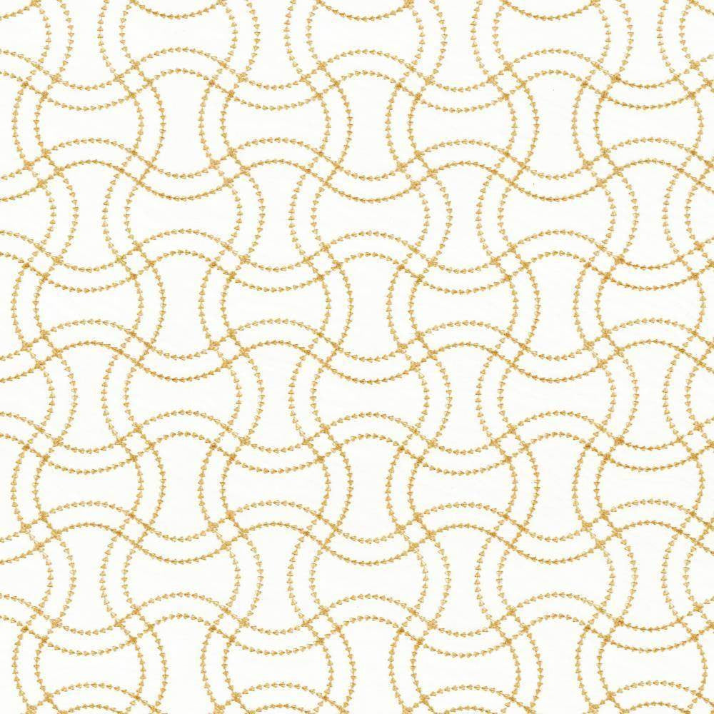 Sawtooth Butterscotch by Kasmir Fabric 5108 TURKEY Not Tested H: 6 2/8 inches, V:6 2/8 inches 118 - 119 - Fabric Carolina - Kasmir