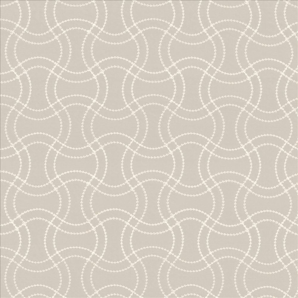 Sawtooth Ivory  by Kasmir Fabric See sample 100% Polyester
 TURKEY Not Tested </p><p>Repeat: Horizontal: 6 2/8 inches and Vertical: 6 2/8 inches 109  - Fabric Carolina -