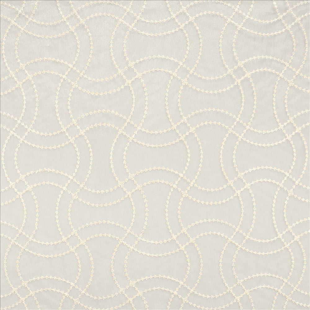 Sawtooth Ivory by Kasmir Fabric 5108 100% Polyester
 TURKEY Not Tested </p><p>Repeat: Horizontal: 6 2/8 inches and Vertical: 6 2/8 inches 109 - Fabric Carolina -