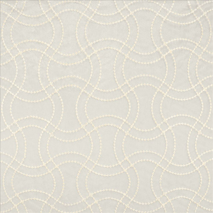 Sawtooth Ivory by Kasmir Fabric 5108 100% Polyester
 TURKEY Not Tested </p><p>Repeat: Horizontal: 6 2/8 inches and Vertical: 6 2/8 inches 109 - Fabric Carolina -