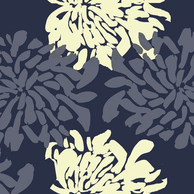 Gyp Bloom Midnight by Seacloth Fabric